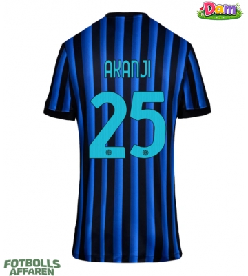Inter Milan Manuel Akanji #25 Hemmatröja Kvinnor 2025-26 Kortärmad
